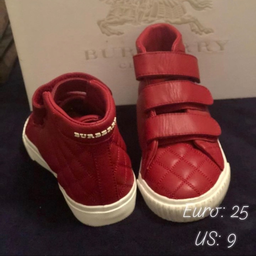 Authentic Burberry Toddler Shoes